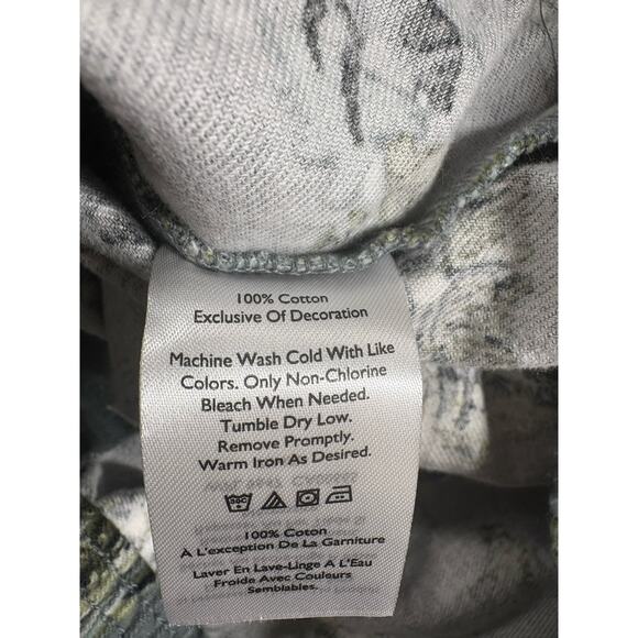 Eddie Bauer Sleep Pants Mens Size XL Slate Cotton Animal Print Flannel Lounge - Picture 13 of 13